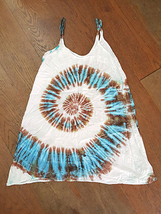 Dress - Sleeveless Strap Sun Dress