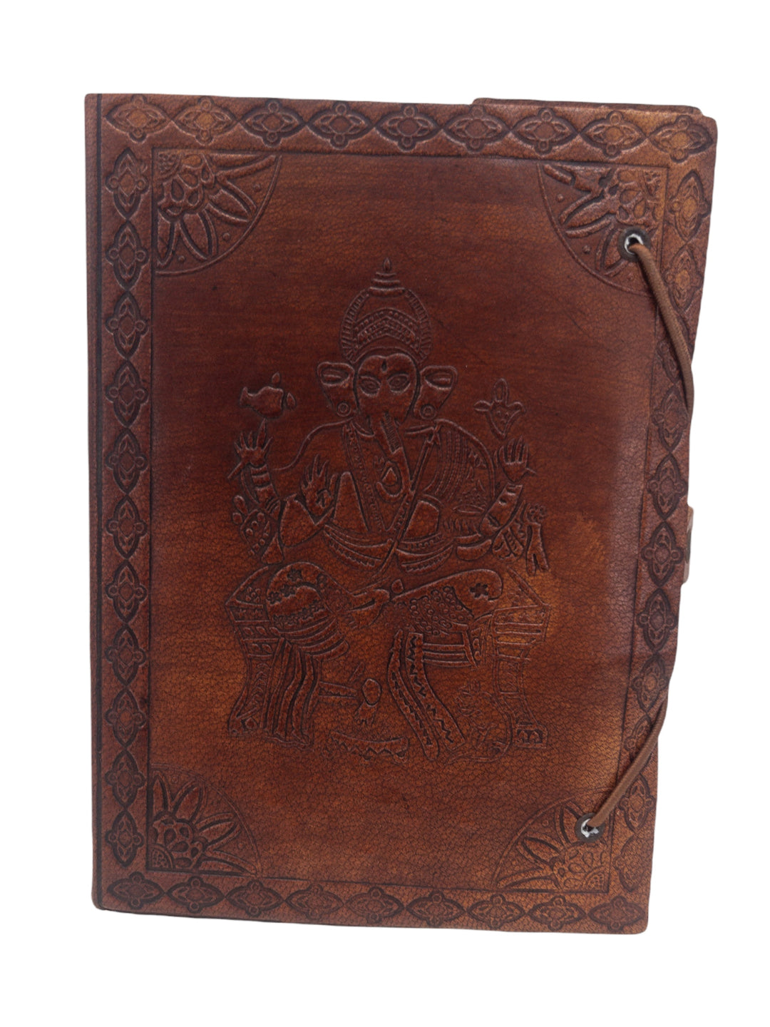 Ganesha Leather Bound rice paper Journal