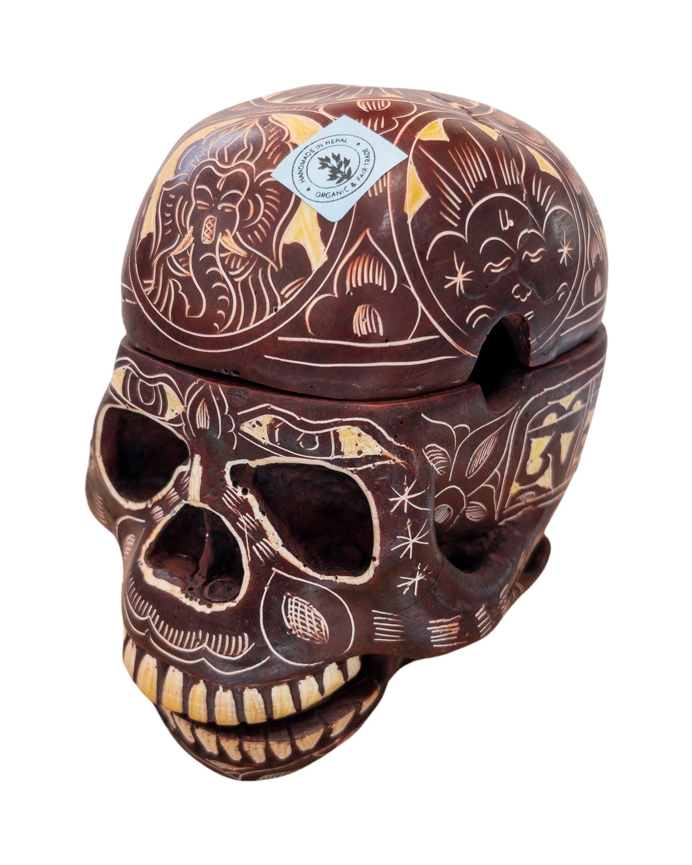 Resin Skull Ashtray