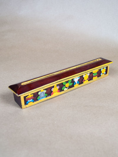 Incense Burner - Wooden Box Burner