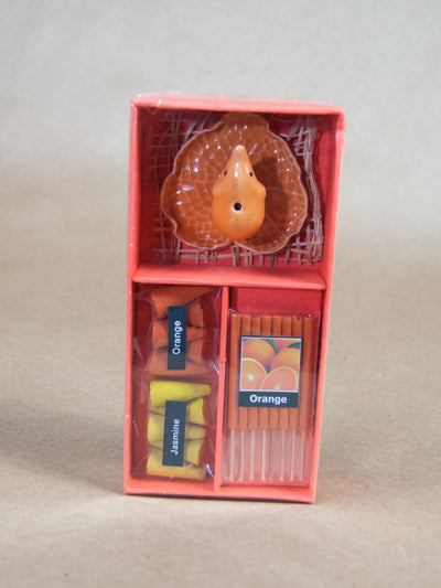 Incense Set - Elephant Incense Set With Orange And Jasmine