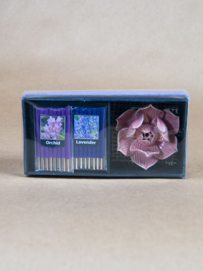 Incense Set - Lotus Incense Set With Lavender And Orchid
