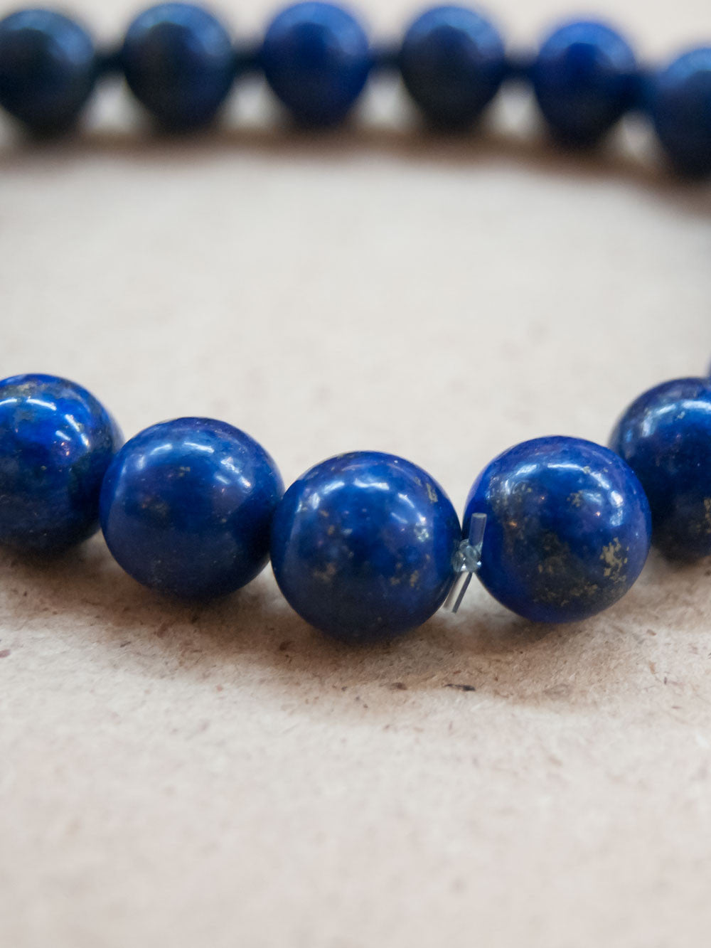 Mala Bracelet - Lapis Lazuli Mala Bracelet