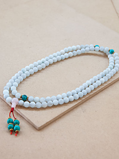 Malabead - Aquamarine Mala Bead