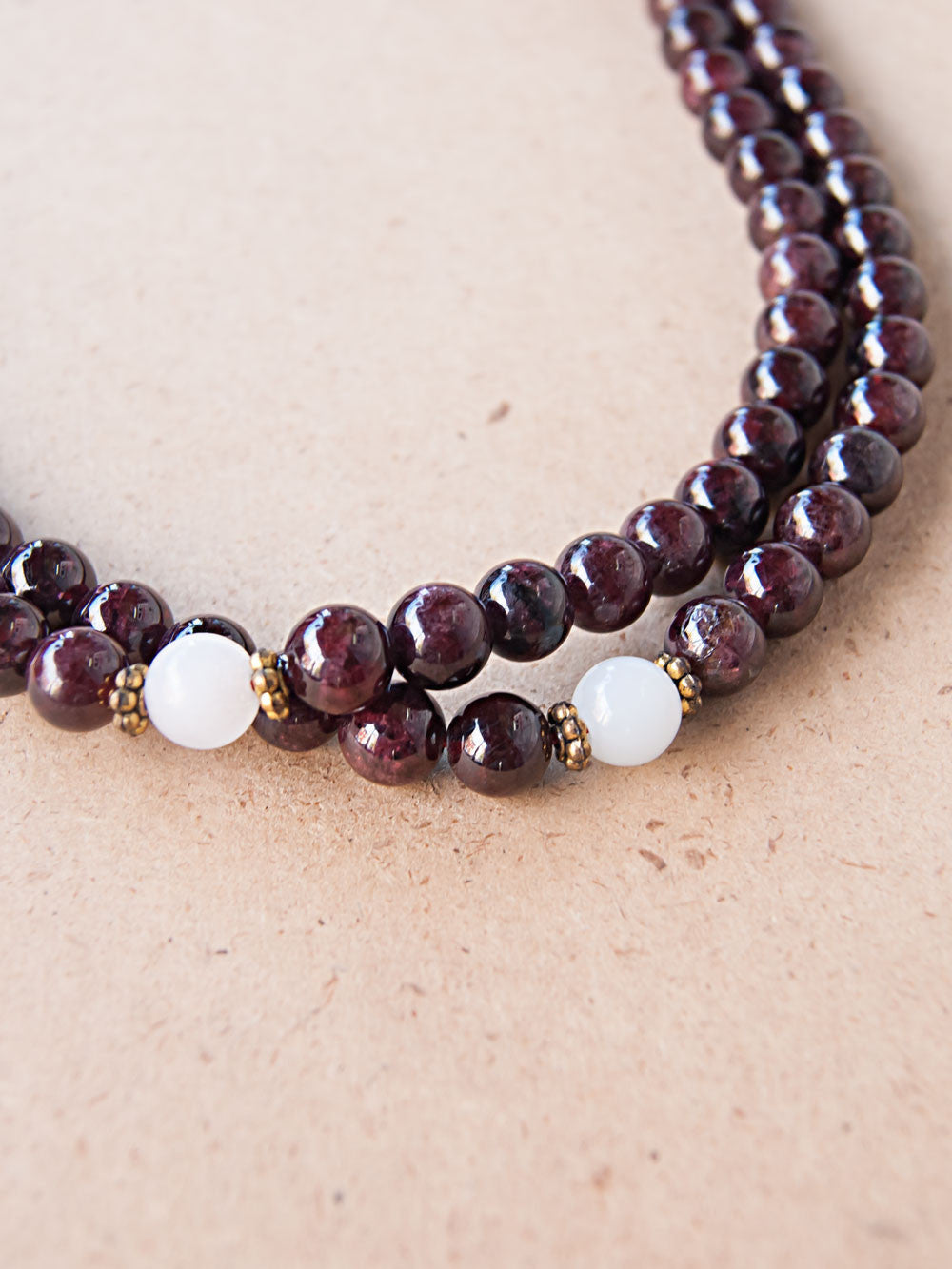 Malabead - Garnet Mala Bead
