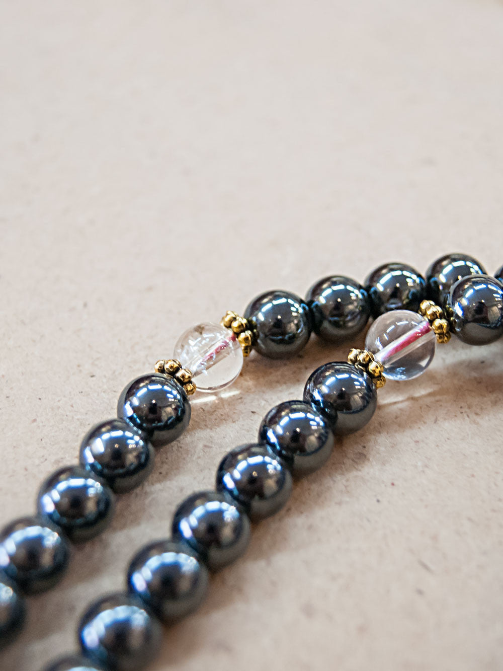 Malabead - Hematite Mala Bead