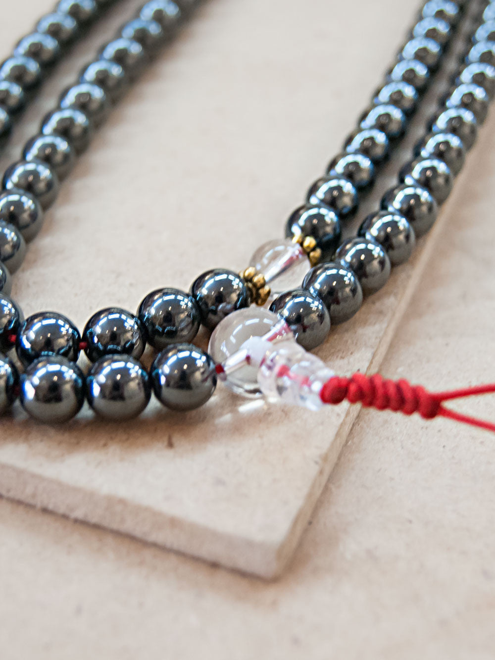 Malabead - Hematite Mala Bead