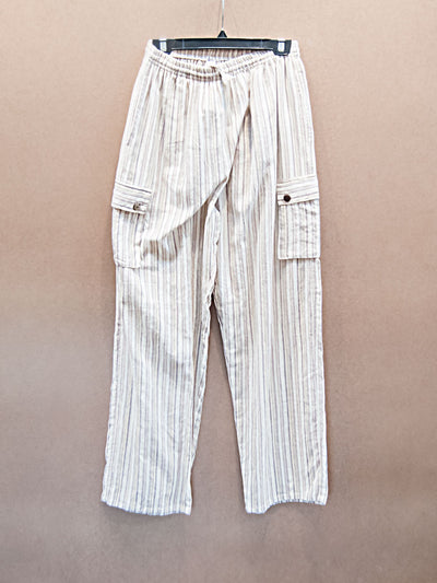 Pants - Striped Cargo Pants