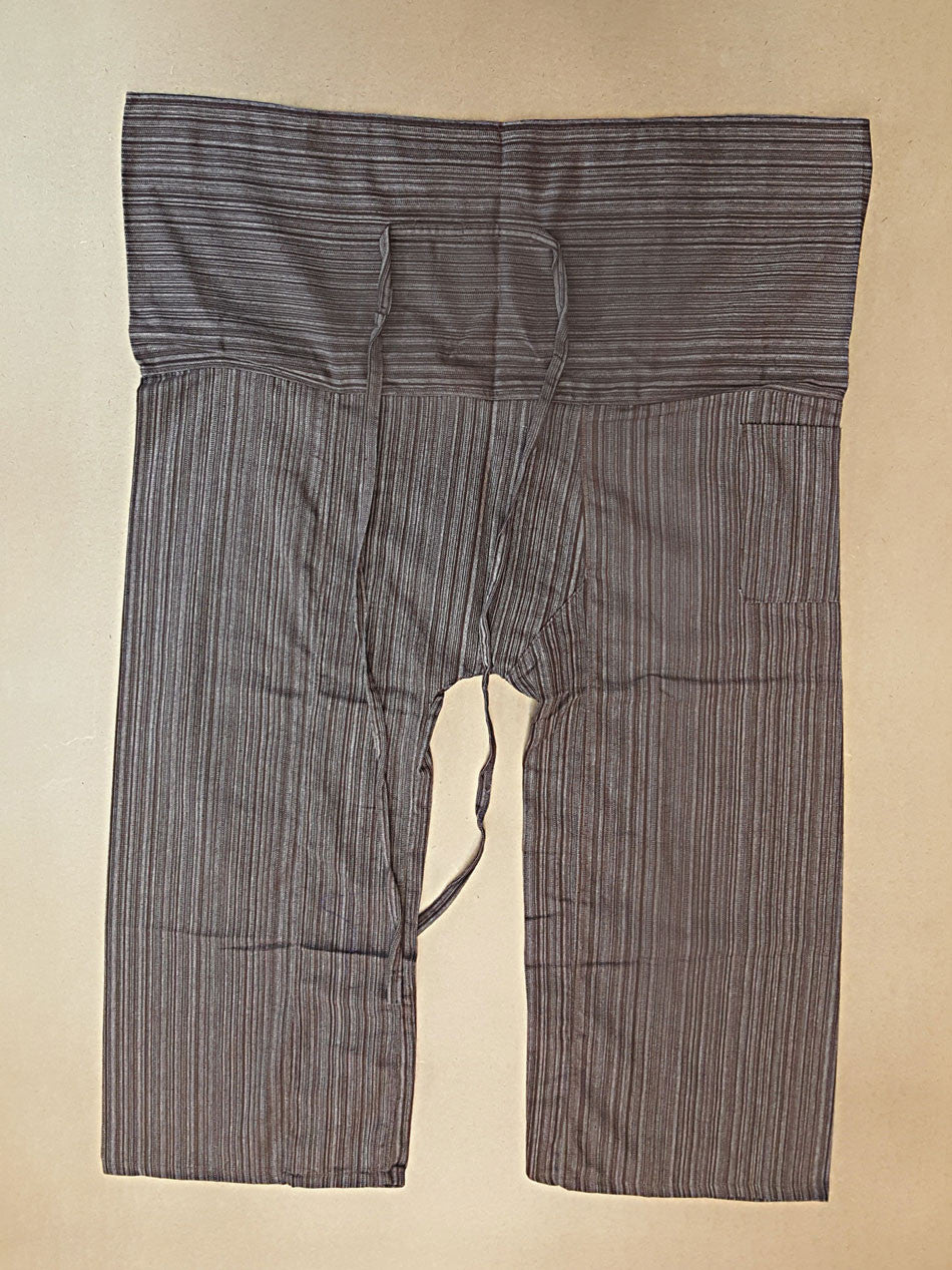 Pants - Striped Fisherman Pants