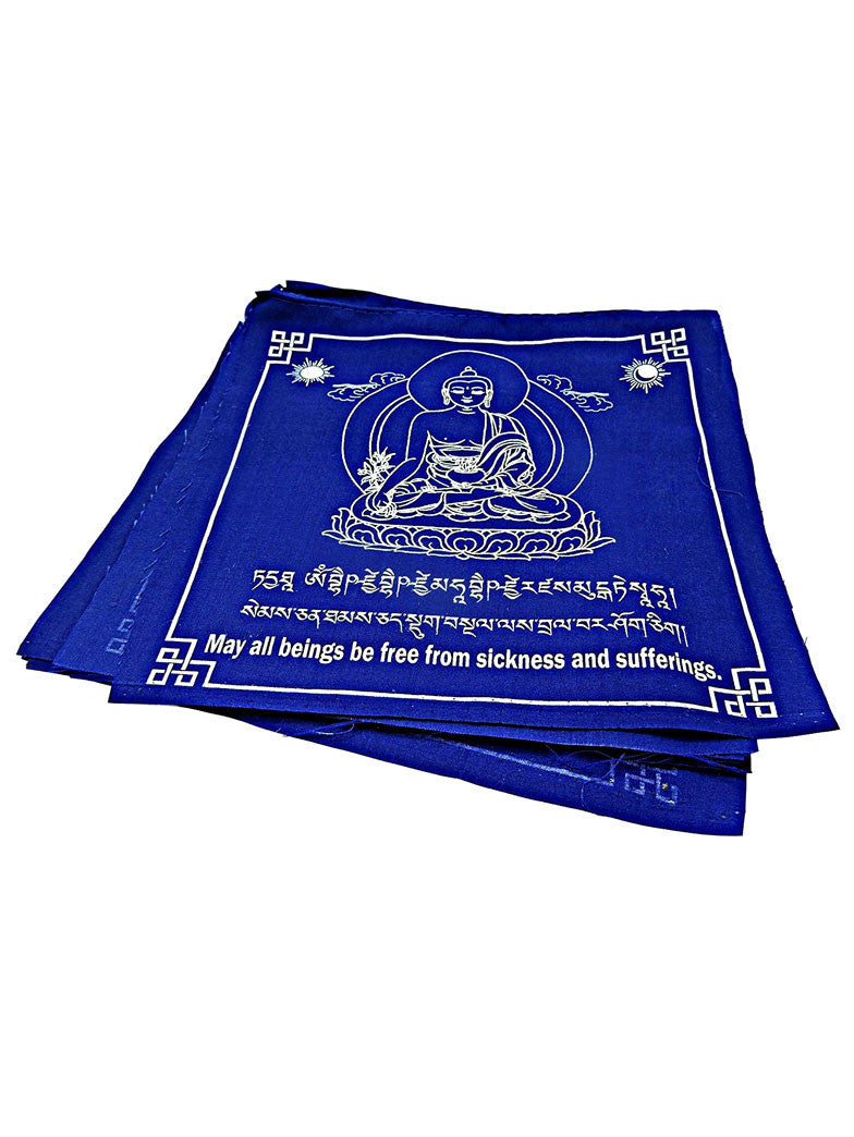 Prayer Flags - Blue Medicine Buddha Prayer Flags