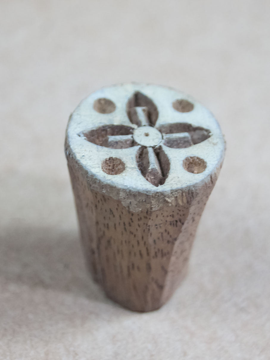 Stamp - Tiny Wooden Cross Block Print Stamp