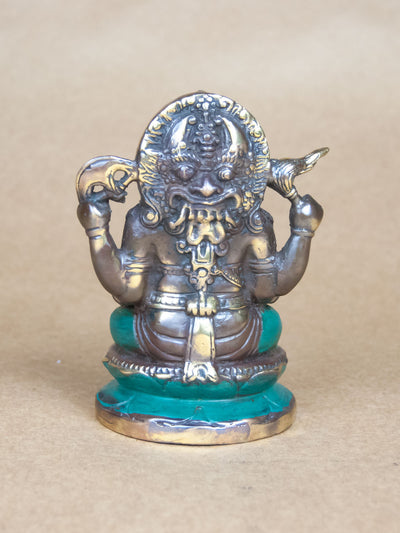 Statues - Antique Finished Brass Ganesha Statue