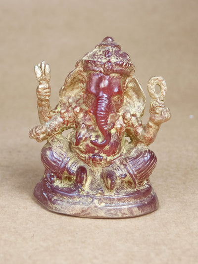 Statues - Tree Sap Resin Ganesha Statue