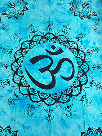 Tapestry - Twin Sized Circular Om