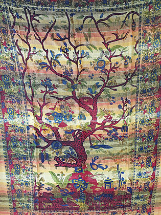 Tapestry - Twin Sized Tree Of Life Tapestry